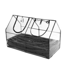 HORTUS drivhus m/bund og plastovertræk 83 x 130 x 65 cm